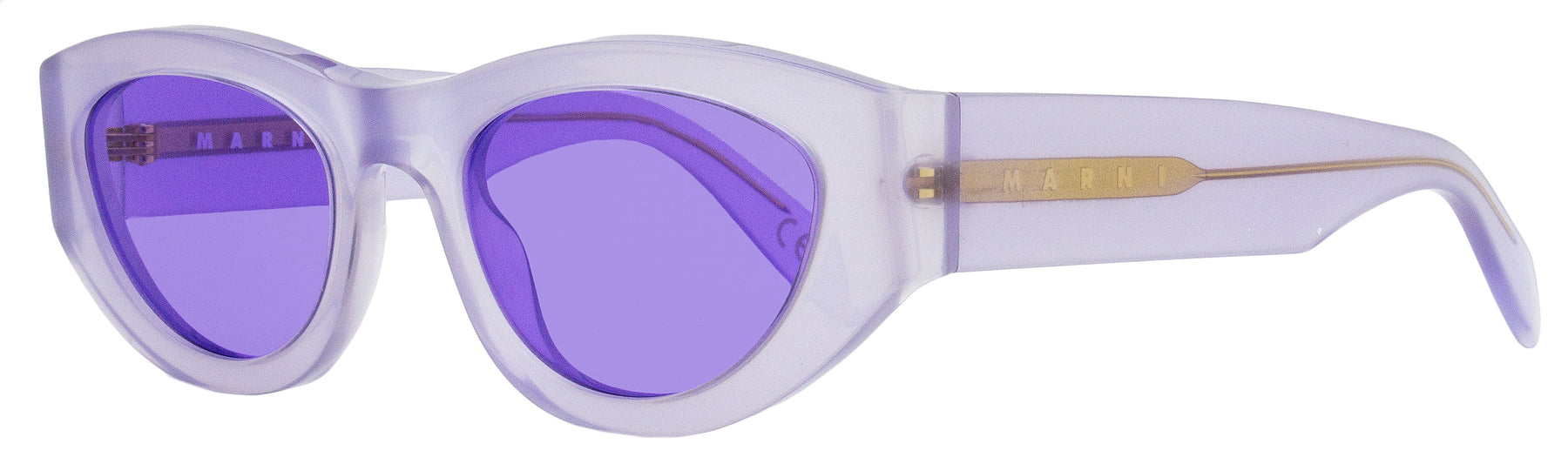 Marni Damen Cat Eye Sonnenbrille Rainbow Mountains UC1 Lila 52mm