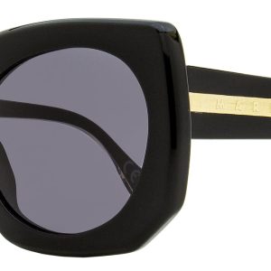 Marni Damen quadratische Sonnenbrille Quallen See rym schwarz 56mm