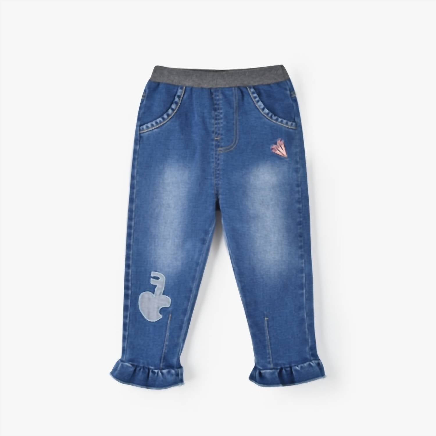 Mädchen Tara Jeans in blau