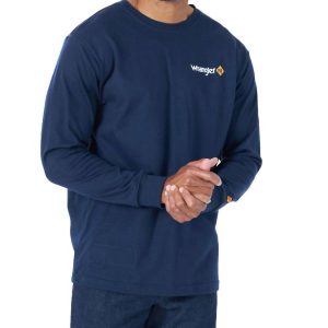 feuerfestes T-Shirt für Herren – plus Marine 7733721530428