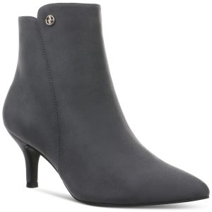 Carminee Stiefeletten aus massivem Kunstleder mit Veloursleder