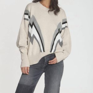 Retro Sweatshirt in Dünenschraube multi