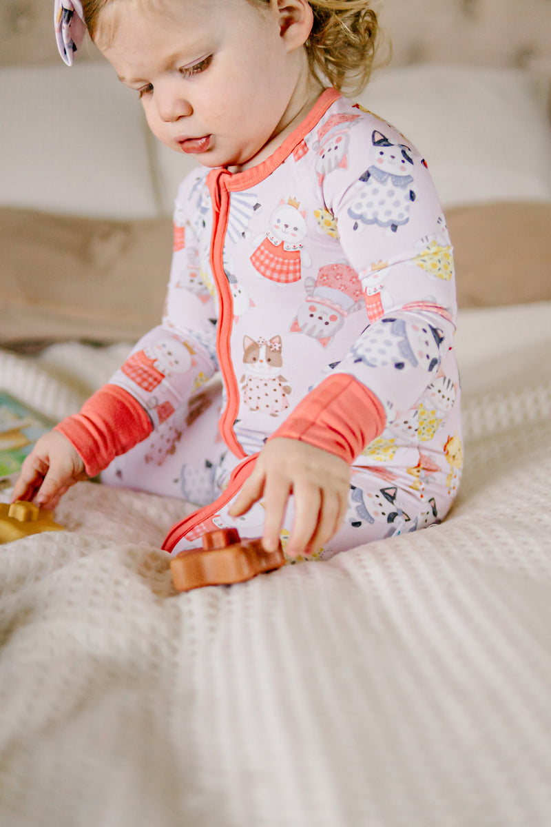 Whiskers (Rosa) Strampler