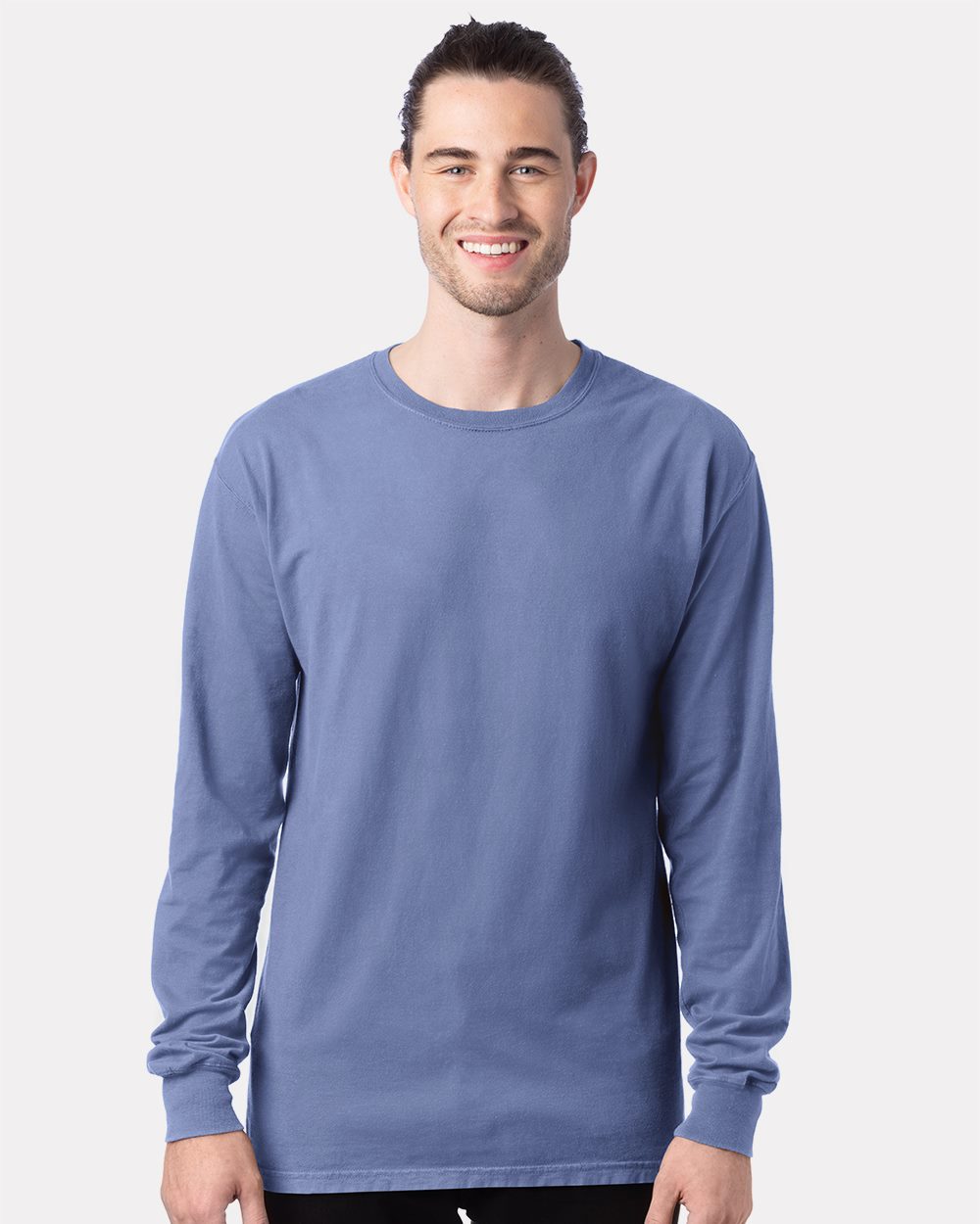 Hanes ComfortWash Von Hanes T-Shirt mit langen Ärmeln