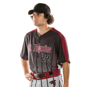 League Outfitters Benutzerdefinierte Elite Sublimated- Sublimated Full Knopf Jersey