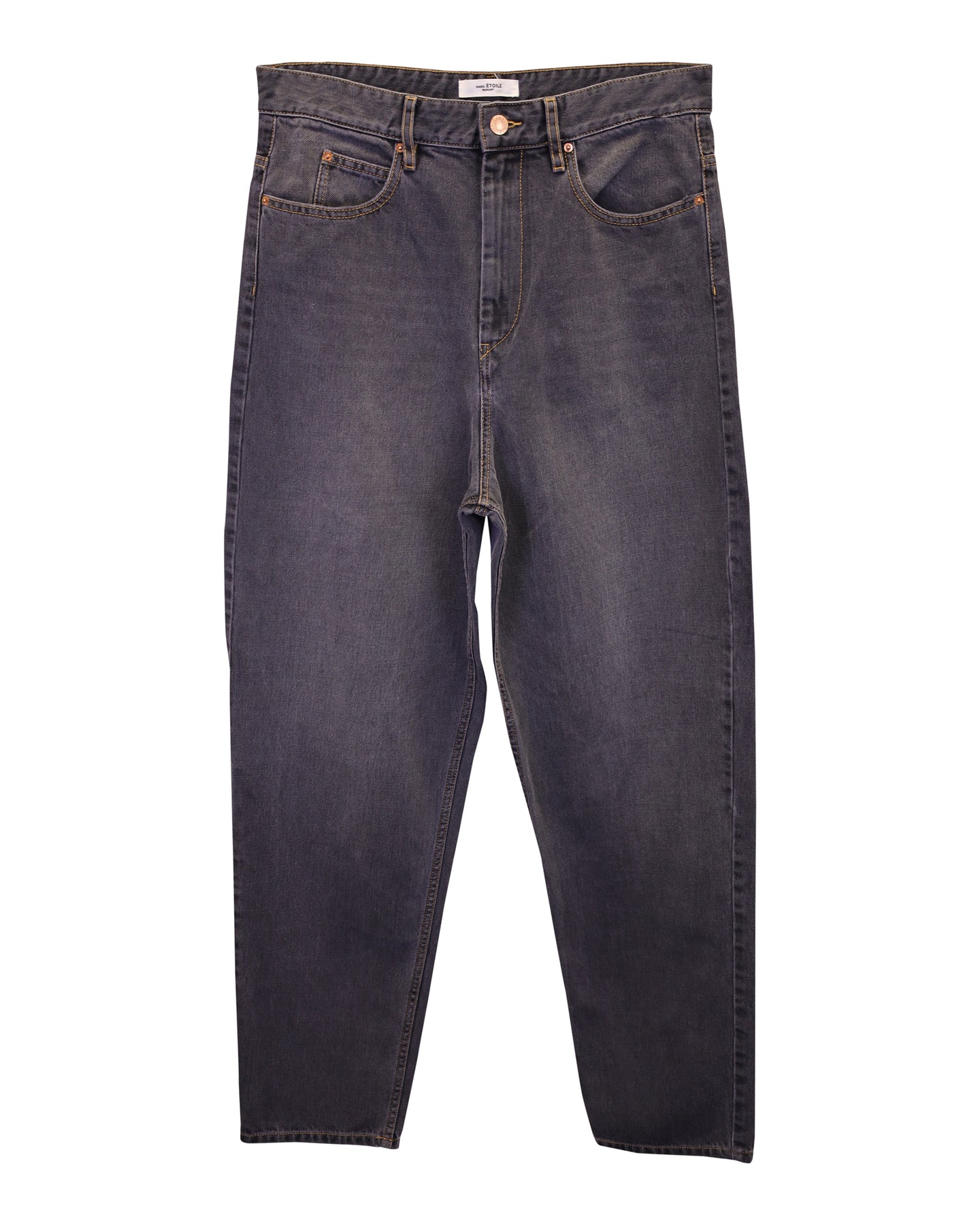 Isabel Marant Etoile Jeans aus schwarzer Baumwolle