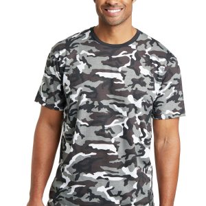 District Made Herren camo perfekte Gewicht Crew Tee. DT104C