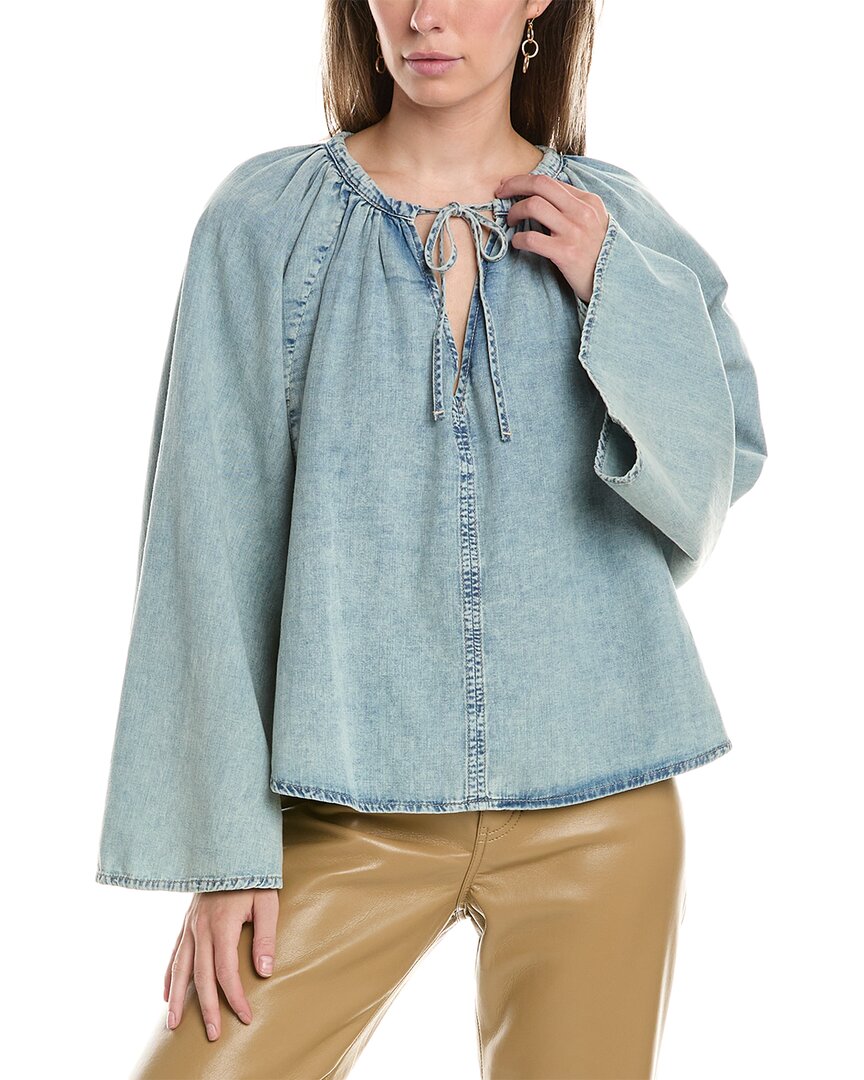 FRAME Denim Geschmeidige Leinenbluse