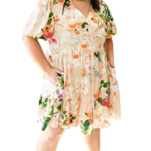 Delightful Surprise Blumenkleid in multi