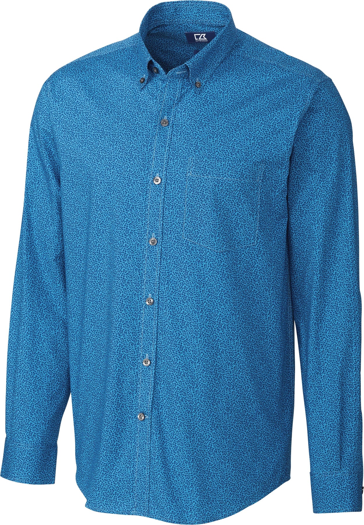 Cutter & Buck Herren Strive Leaf Muster Hemd