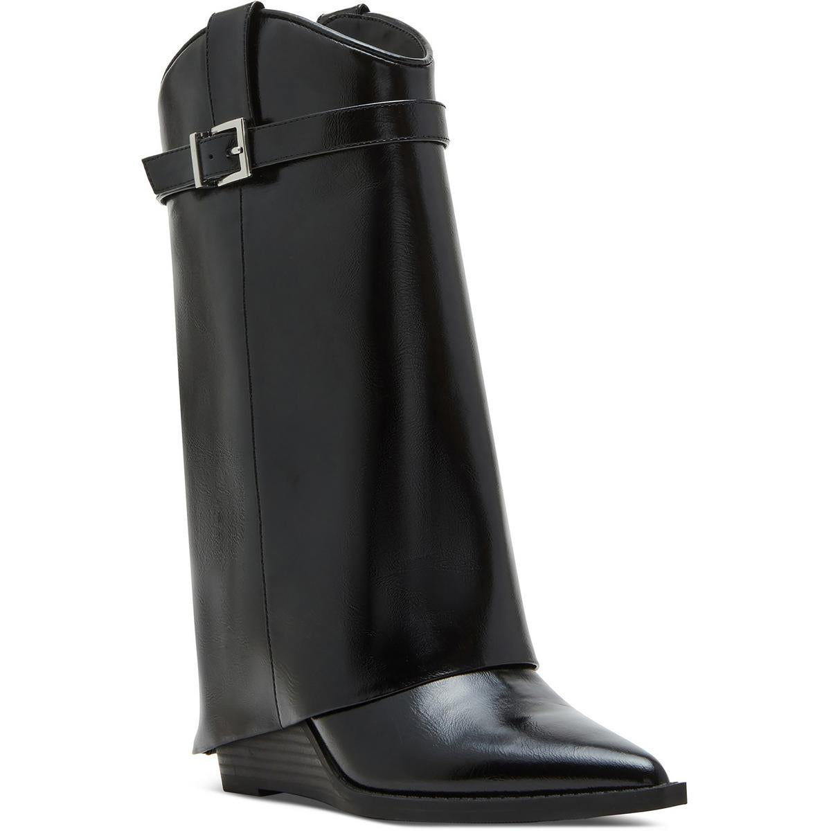 Schwarze Leder Pumps von Joe Buckle – Stiefel