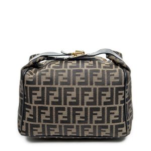Push Lock Zip Handtasche