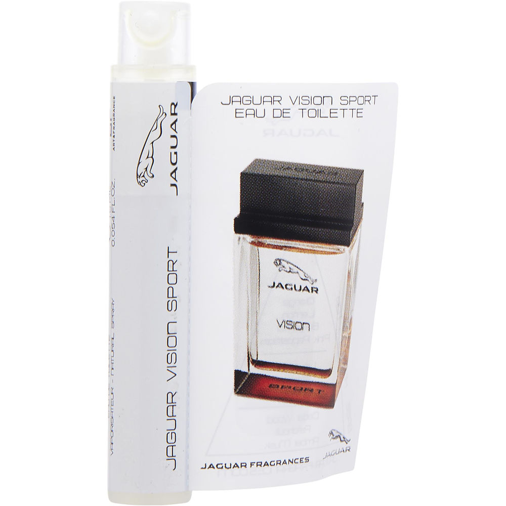 Jaguar Vision Sport von Jaguar Eau de Toilette Durchstechflasche auf Karte Herren