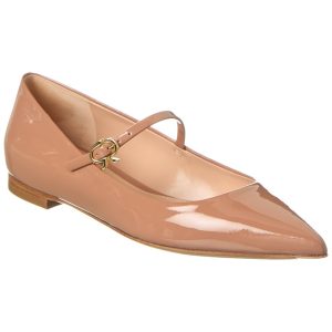 gianvito rossi band jane patent ballerina flach 7608605245500