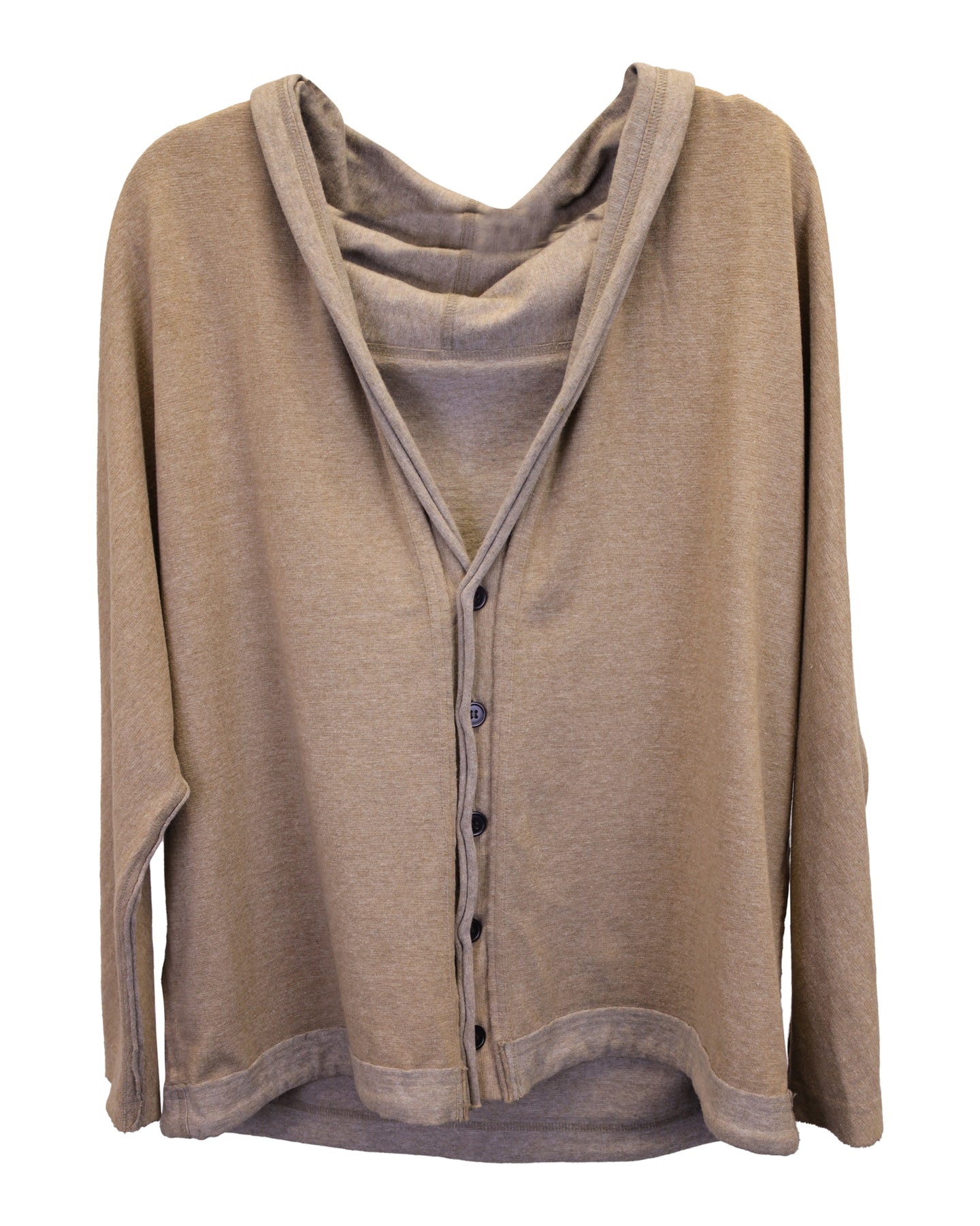 Yohji Yamamoto Strickjacke aus beige Baumwolle