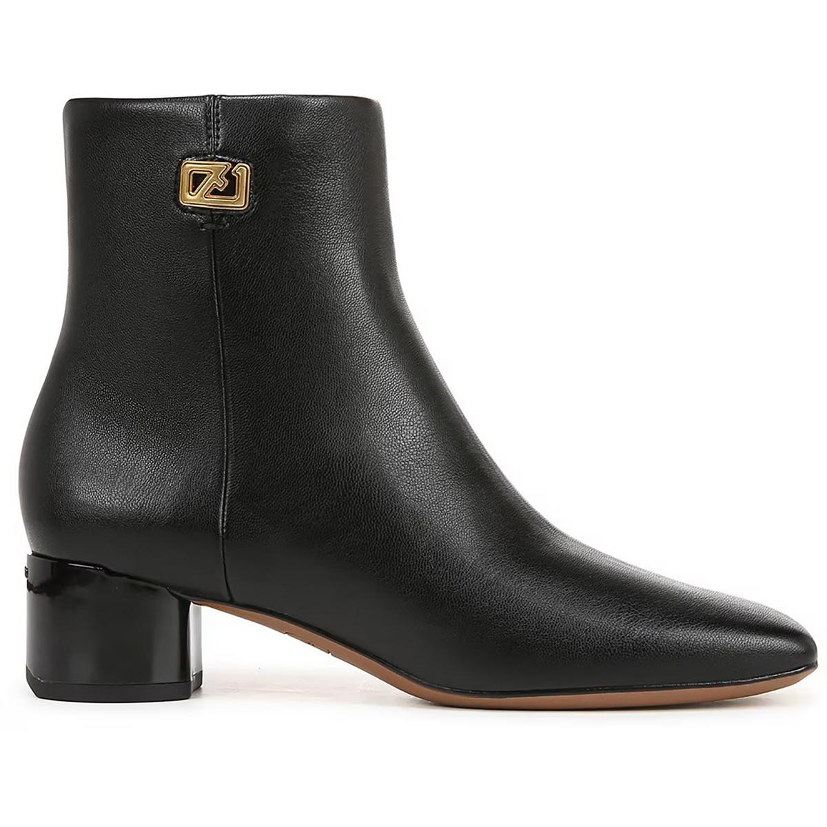 Noah Imitat Stiefeletten aus Leder mit Absatz