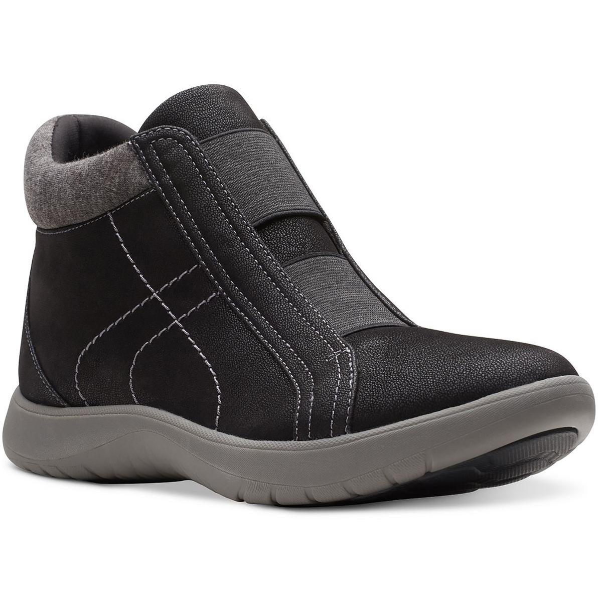 Slip auf laceless Stiefeletten