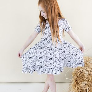 LOCALLY GROWN DREAM Rüschenkleid