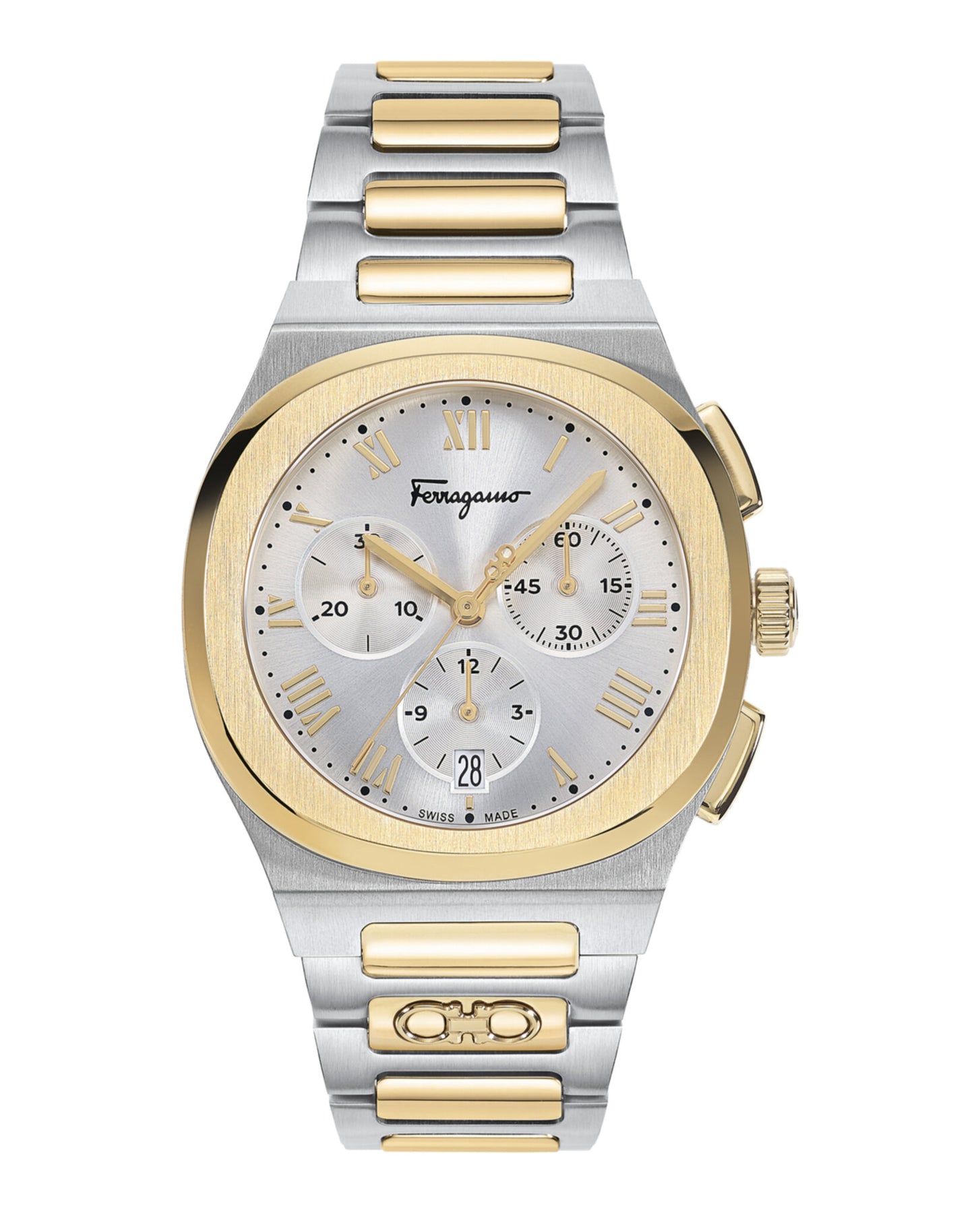 Ferragamo Elliptische Chronograph Uhr