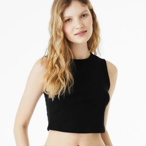 BELLA + CANVAS Damen Mikro Rippenmuskulatur Ernte Tank