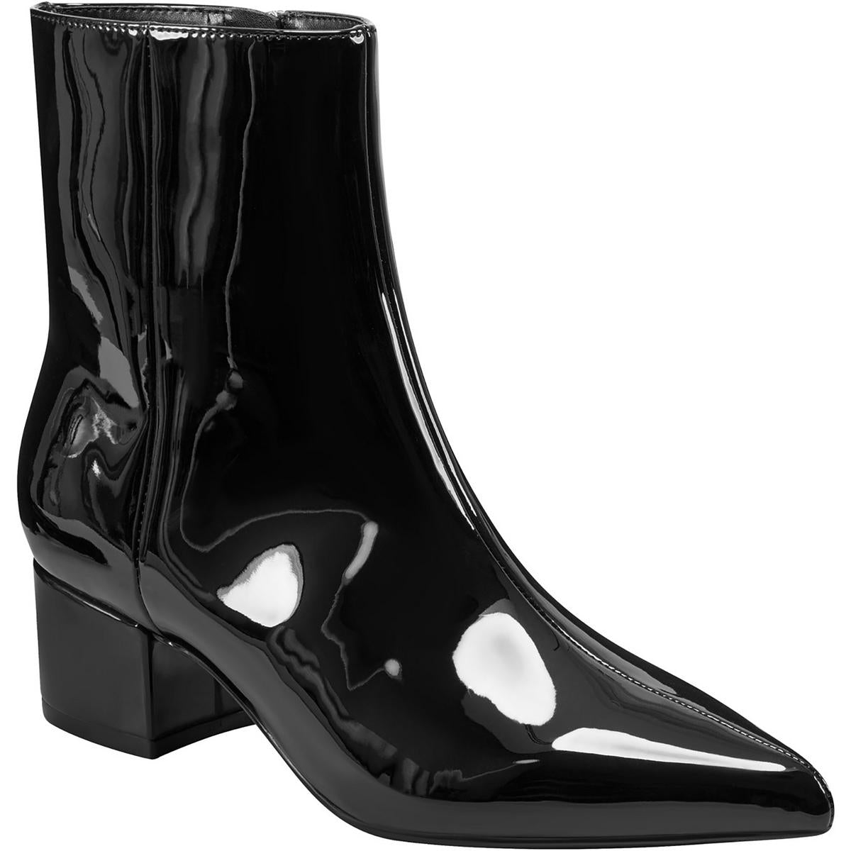 Gismo Leder Zehen Stiefeletten