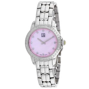 ESQ Damen Luxe Rosa Dial Uhr