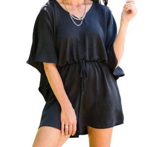 Sunset Boulevard Jumpsuit in schwarz