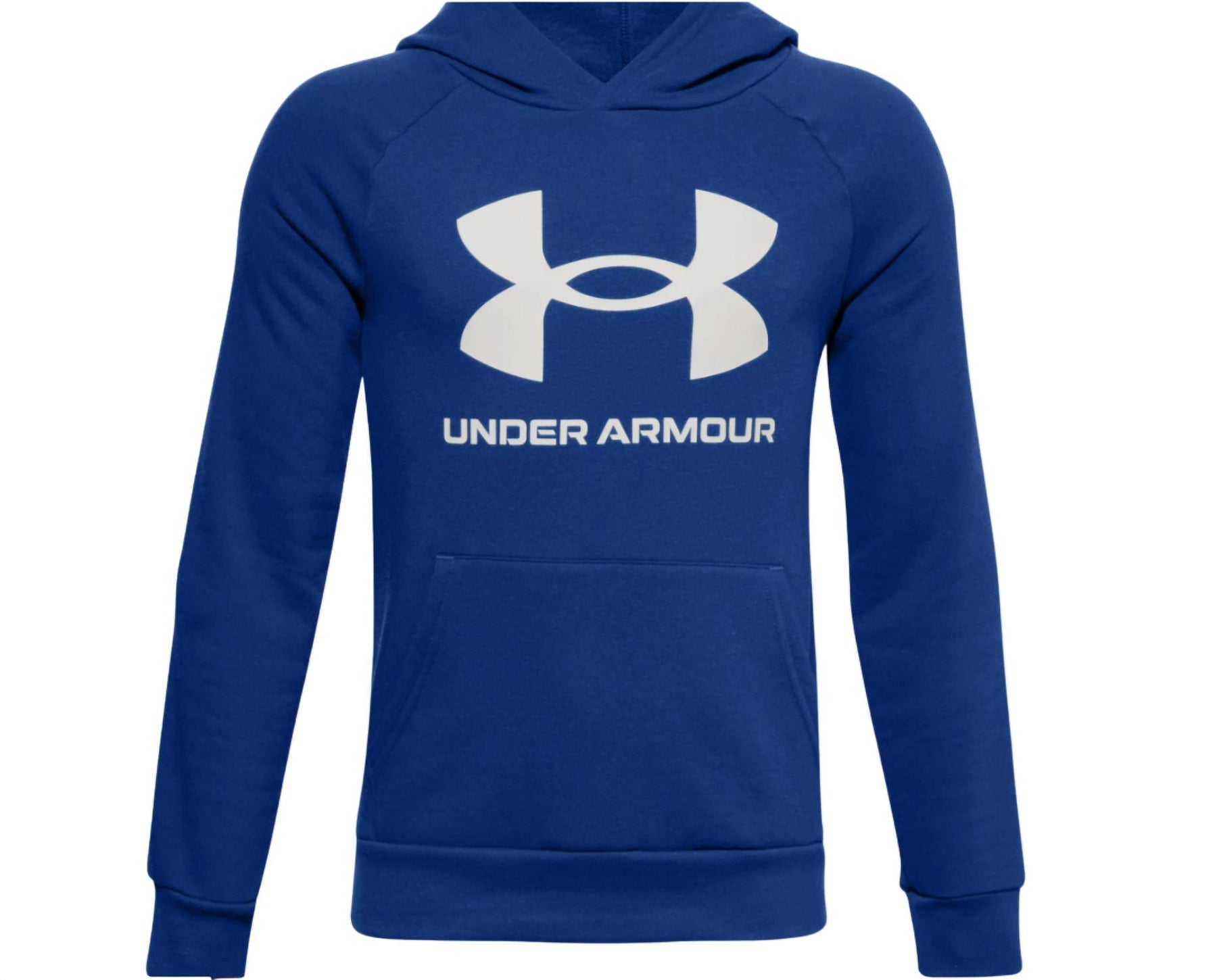 Jungen Rival Fleece groß Logo Kapuzenpullover in Royal-Onyx Weiß