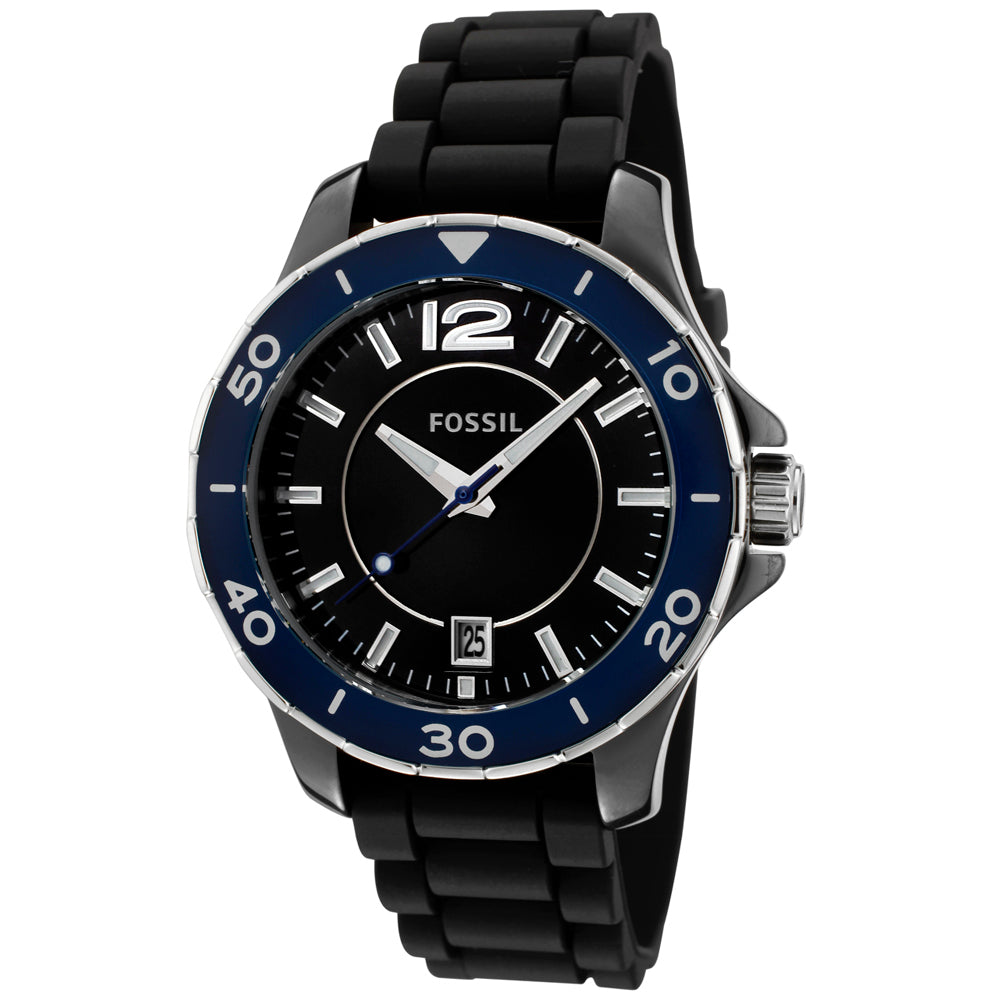 Fossil Damen klassisch Schwarz Dial Uhr