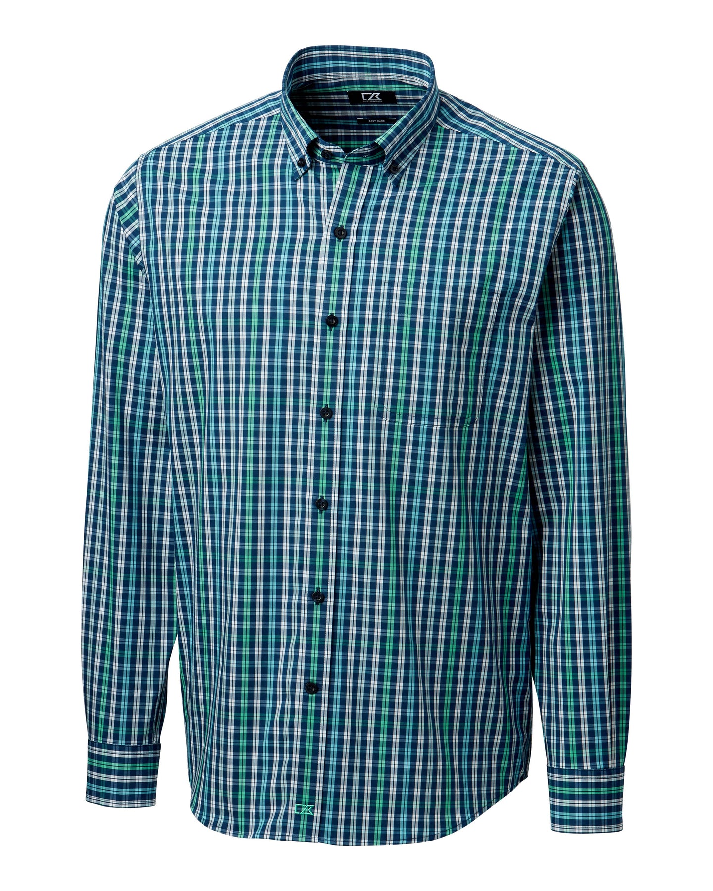 Cutter & Buck Herren Anker Doppel Check Hemd
