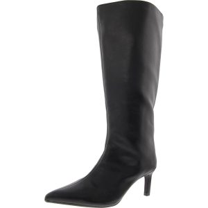 Rachelle Wide Calf Stiefel aus Kunstleder mit Knien