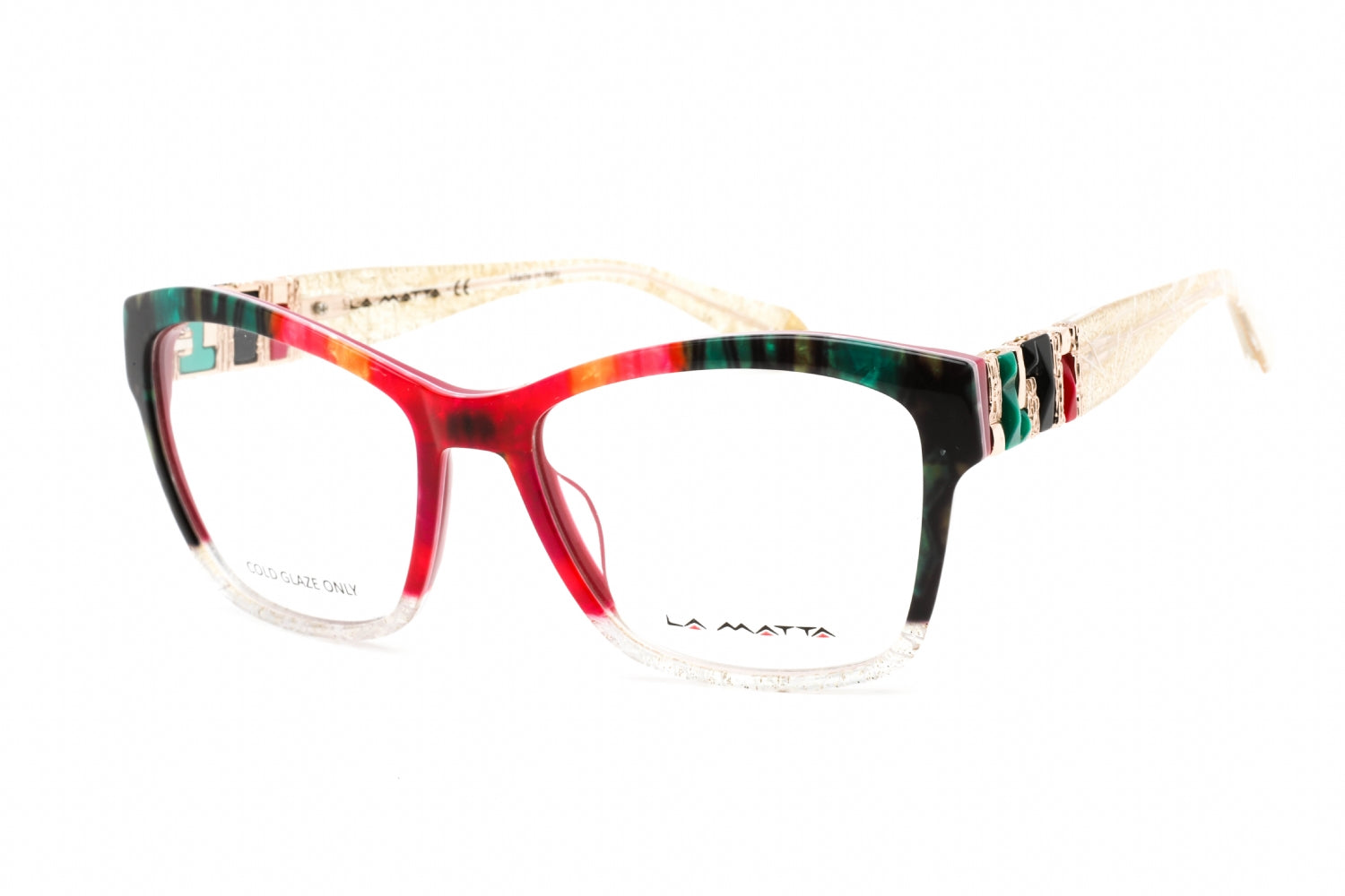 La Matta LMV3238 04-09 Rechteckige Brille 55 mm