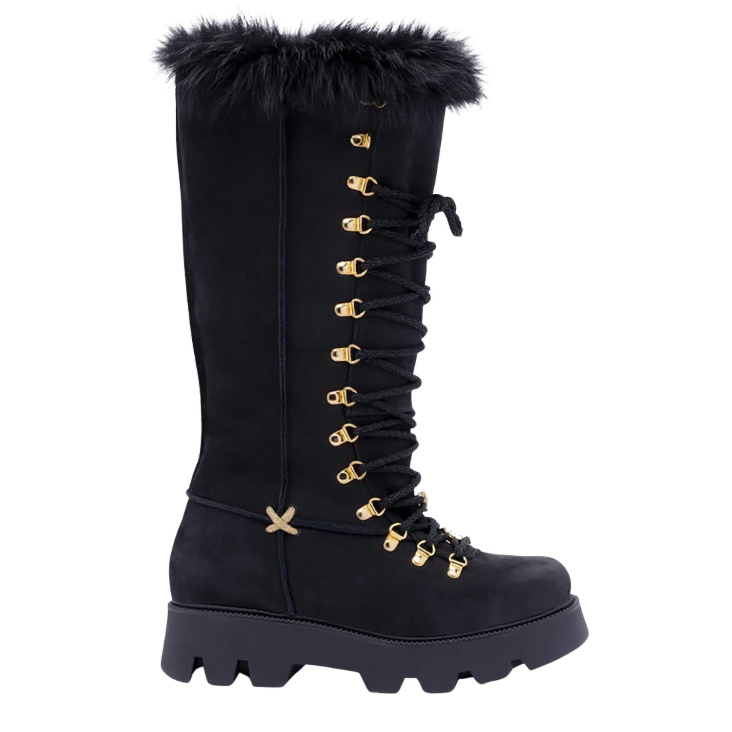 Seicento Stiefel in Schwarz