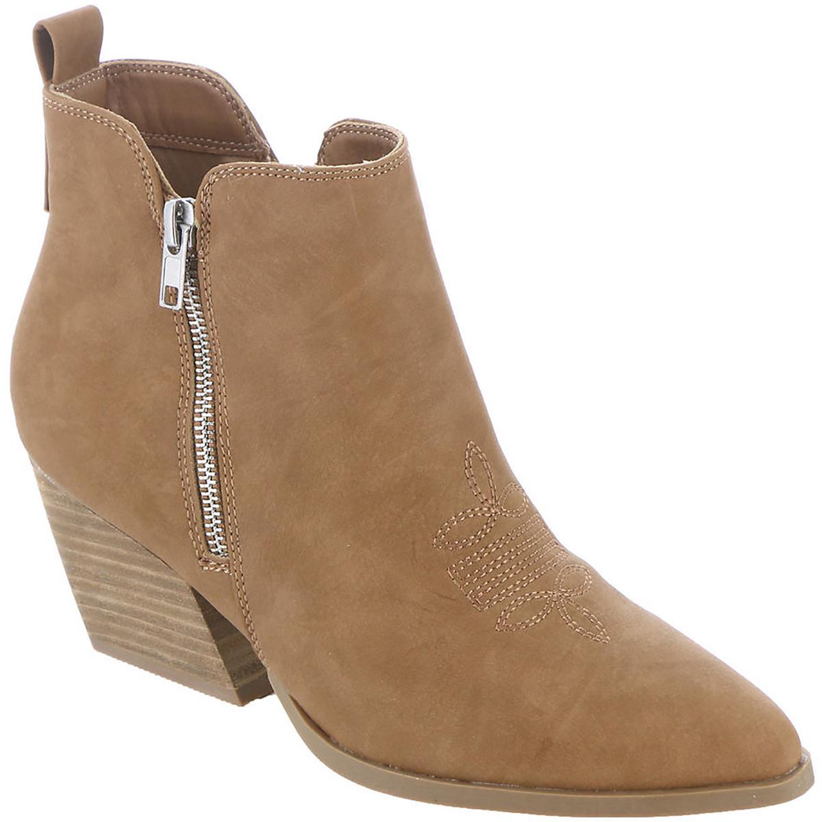 Kiki Spitze Zehe Kunstleder Booties