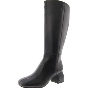 Oaklyn Wide Calf Leder kniehohe Stiefel