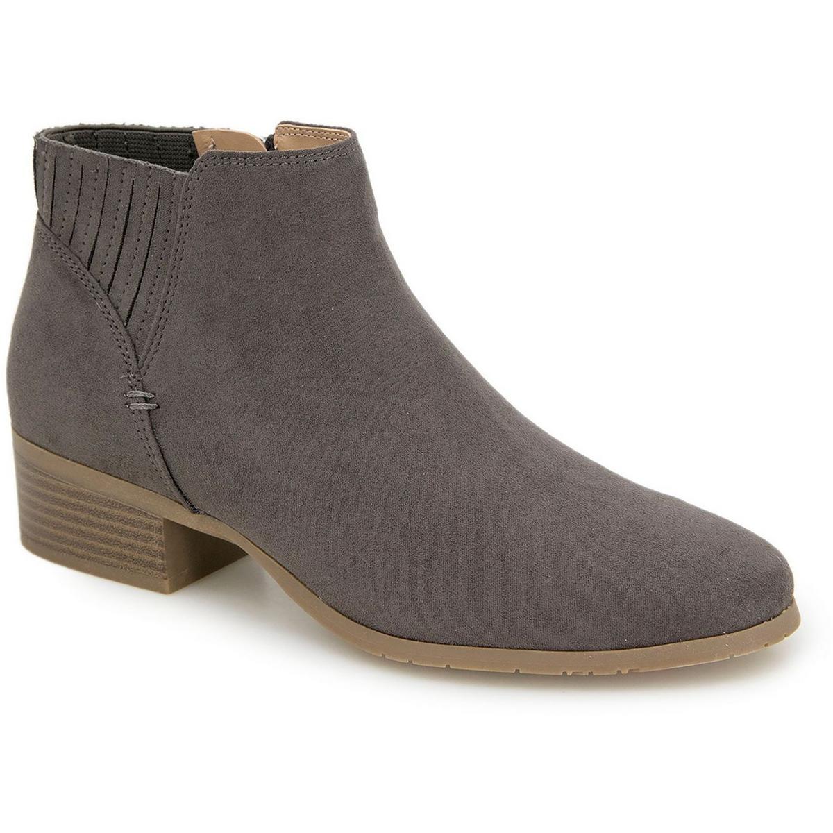 Shea Reißverschluss Stiefeletten aus Wildleder
