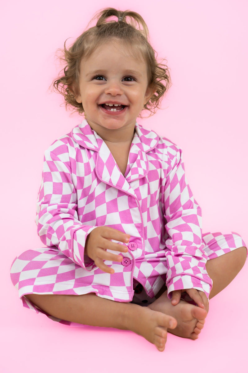 BUBBLEGUM WAVY CHECKERS GIRL'S DREAM Abendkleid