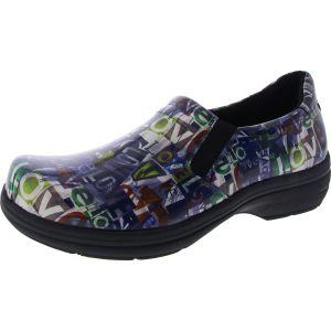 Bind Damen Lackleder Slip auf Clogs