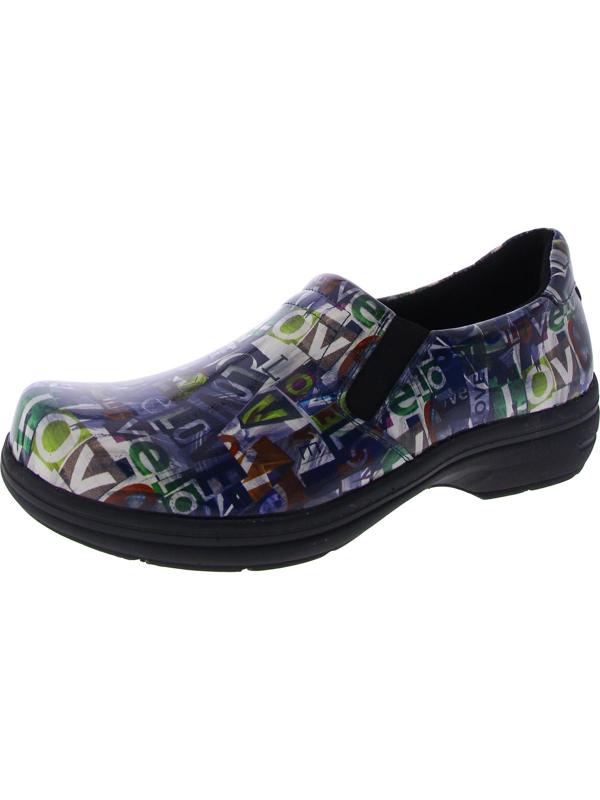 Bind Damen Lackleder Slip auf Clogs