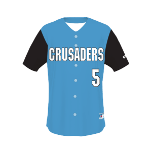 Russell Freestyle Sublimiertes Baseball-Trikot mit durchgehendem Knopf
