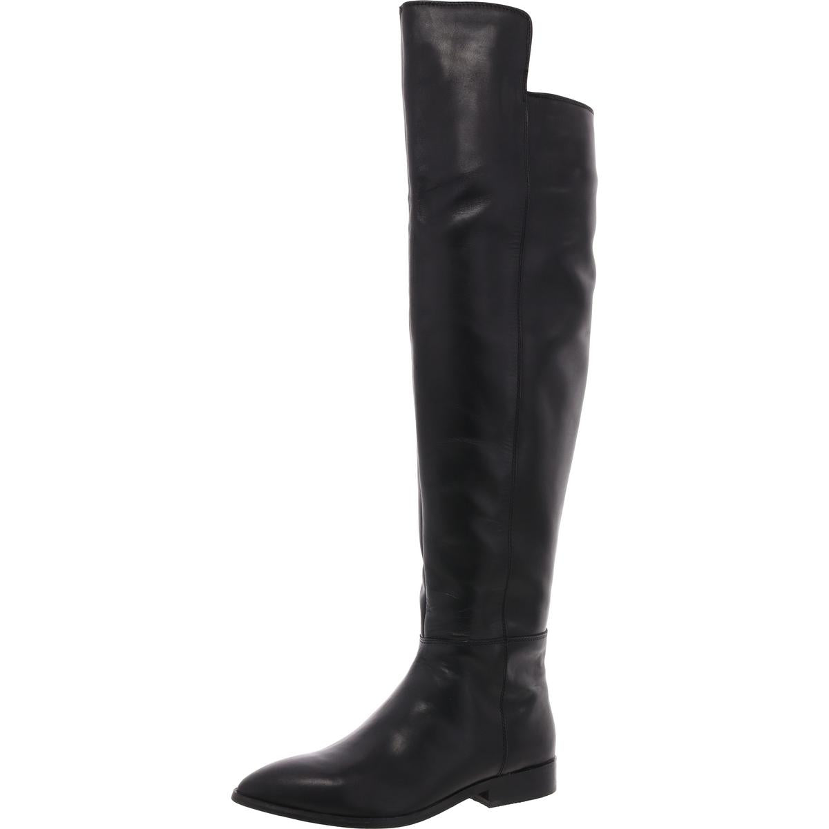 Sanfte Berührung Leder Kniehohe Stiefel