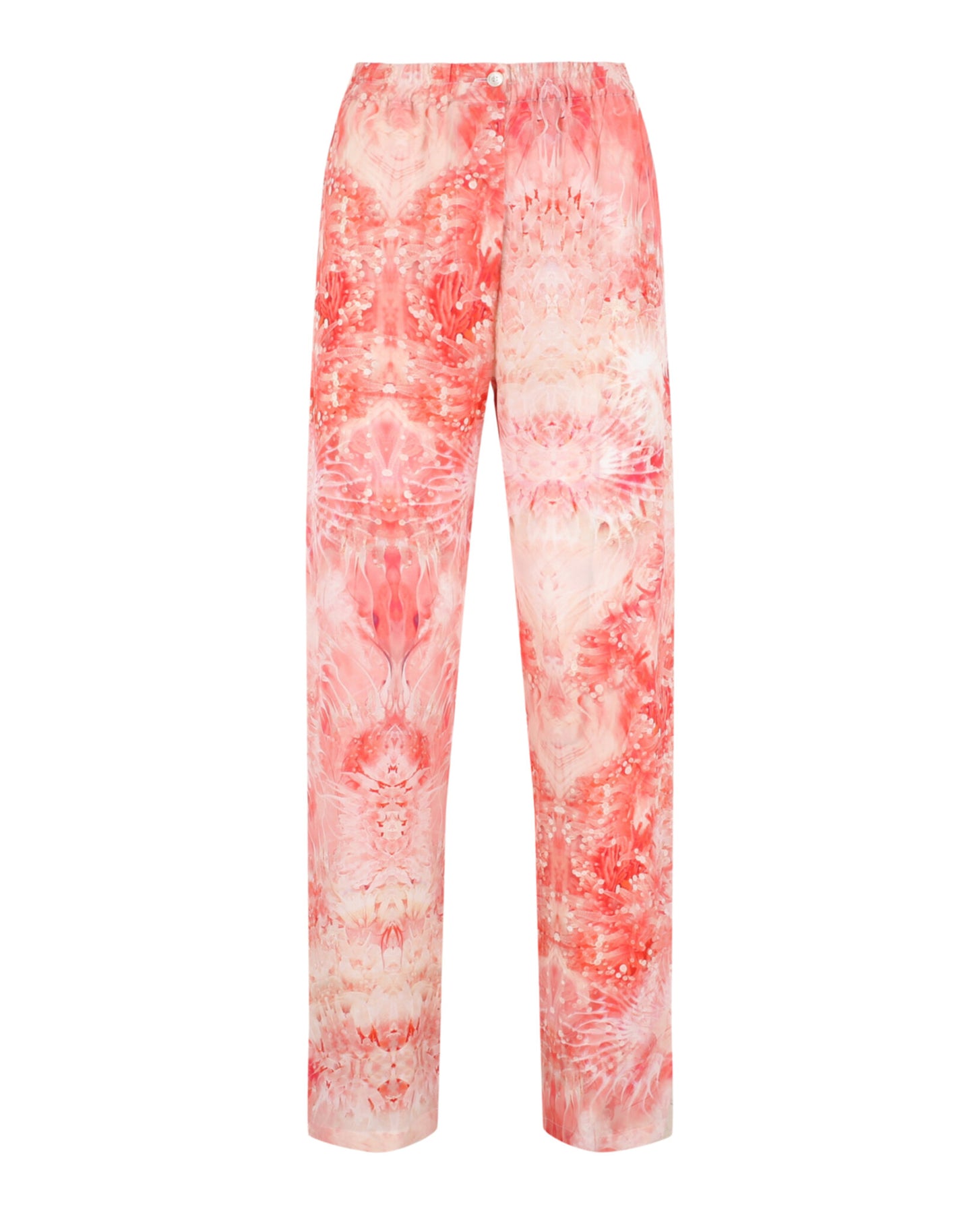 Pyjamahose mit Blumenmuster