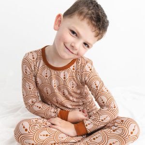 Copper Crescents Langarm PJ's