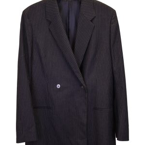 Toteme Blazer mit Streifen in Schwarz