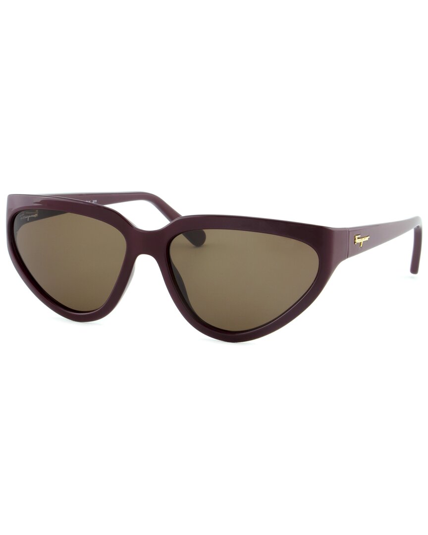 Ferragamo Damen SF1017S 60mm Sonnenbrillen