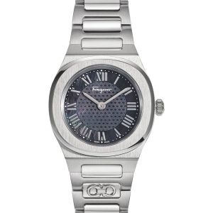 Ferragamo Elliptical Mother of Pearl Armbanduhr 7785055846460