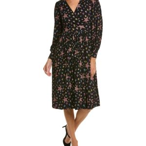 Boden Fixed Wrap Jersey Midikleid