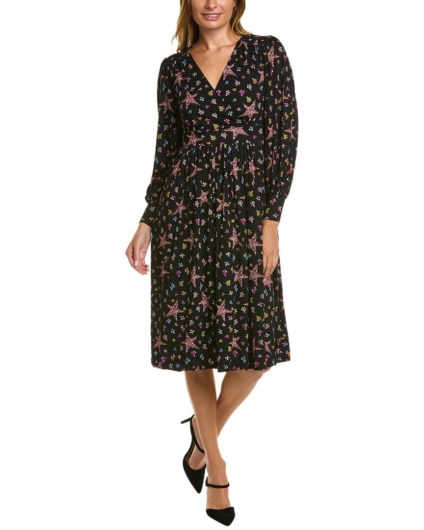 Boden Fixed Wrap Jersey Midikleid