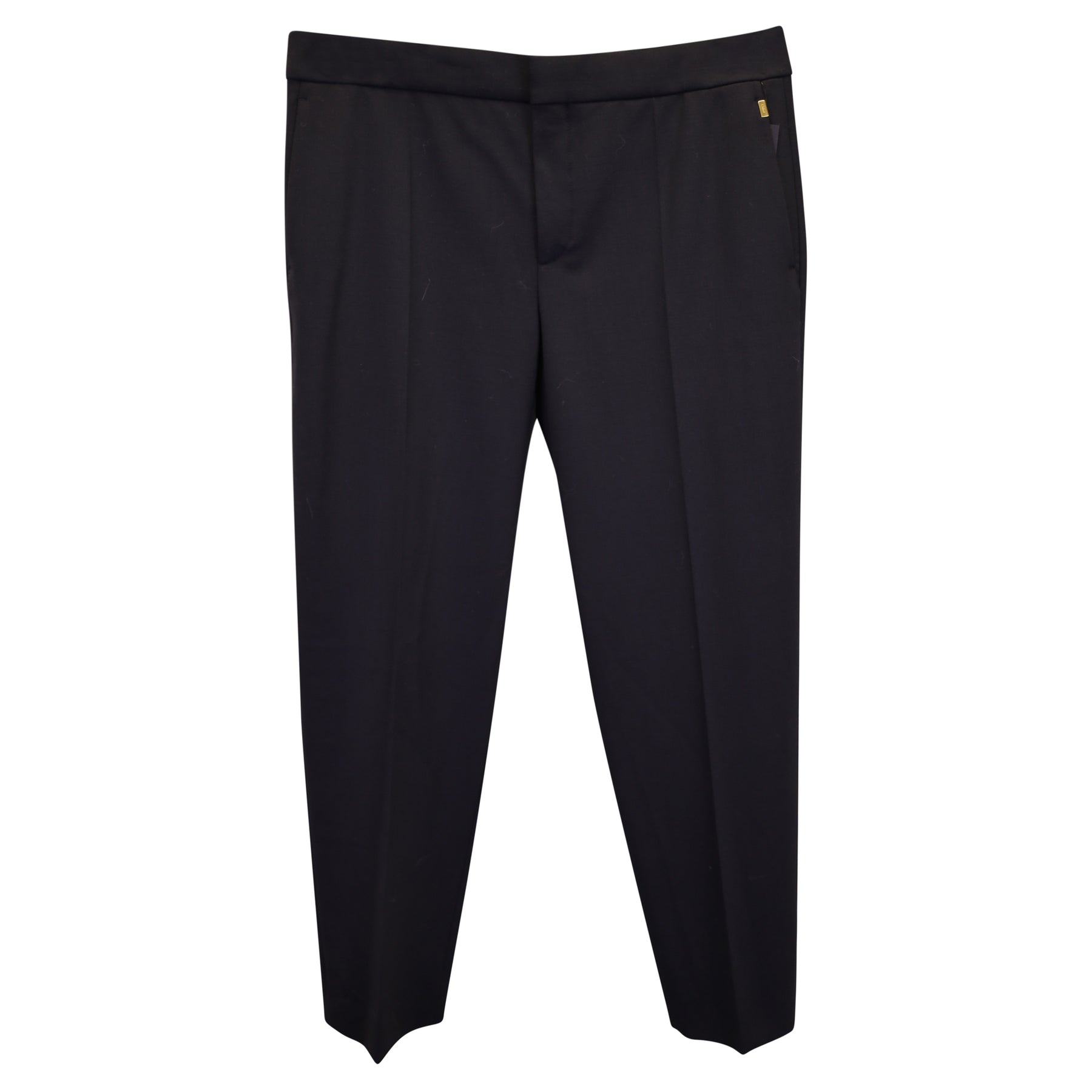 Chloé Hose aus schwarzer Wolle