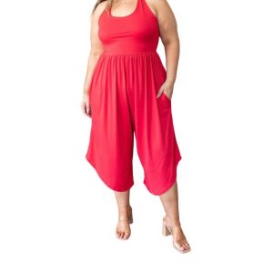 Good Idea Jumpsuit in rot